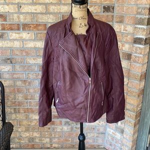 Black Rivet Moto Jacket